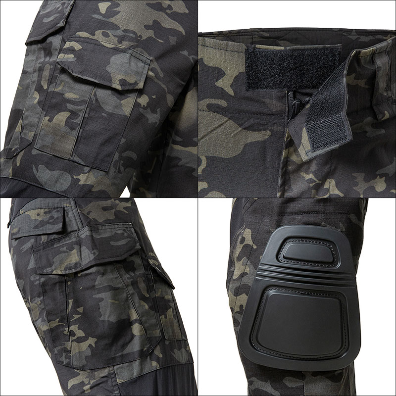 WoSporT CPスタイル G2コンバットシャツ/パンツセット Lサイズ/MCBK
