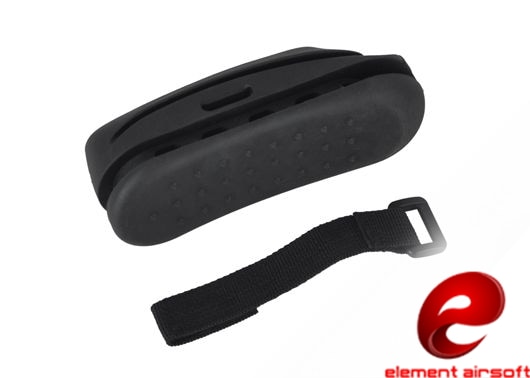 ELEMENT AK ストック ラバーパット BK ブラック | エアガンパーツ