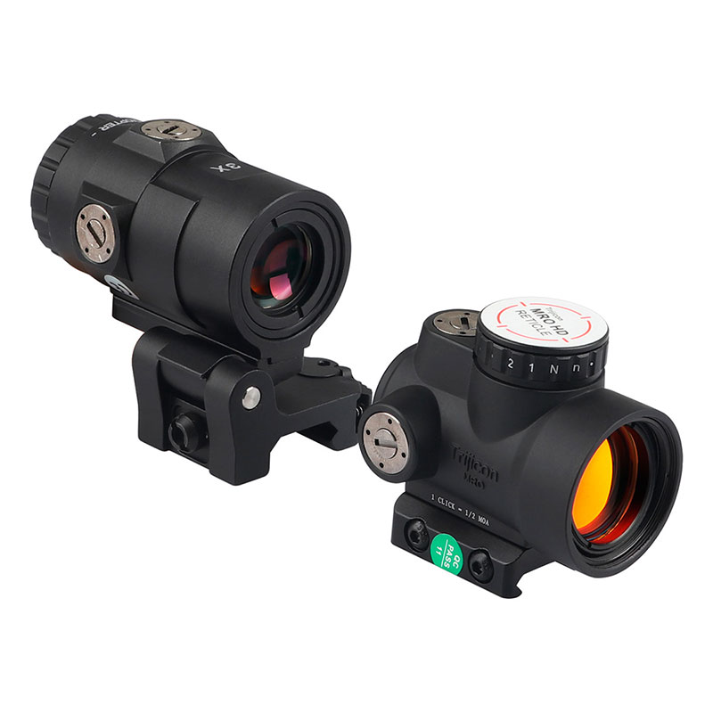 TRタイプ MROドットサイト&3倍マグニファイヤーセット BK | 光学機器