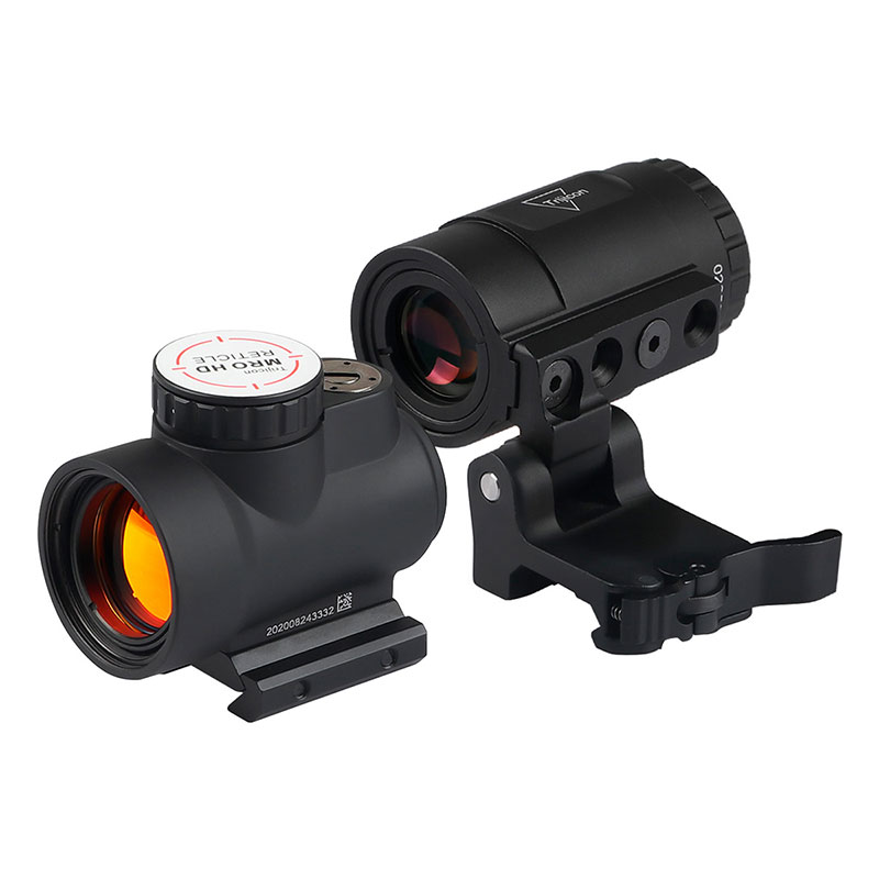TRタイプ MROドットサイト&3倍マグニファイヤーセット BK | 光学機器