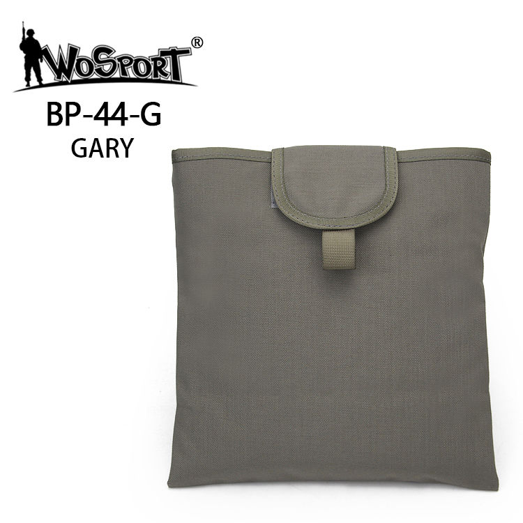 WoSporT ロールアップダンプポーチ GREY | サバゲー装備品,ポーチ