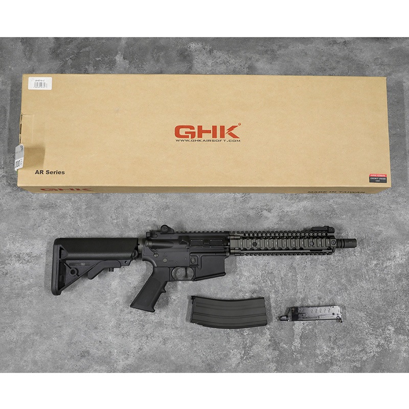 訳あり品】GHK MK18 MOD1 CO2 ガスブローバックライフル (V2・2022ver