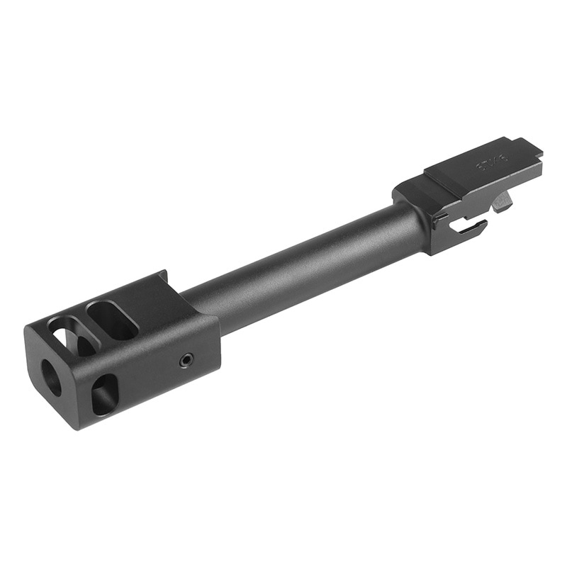 C&C Tac 東京マルイ G17 gen5 mos KKM バレルコンプセット C&C Tac KKMタイプ アウターバレル＆コンペンセイターセット Black