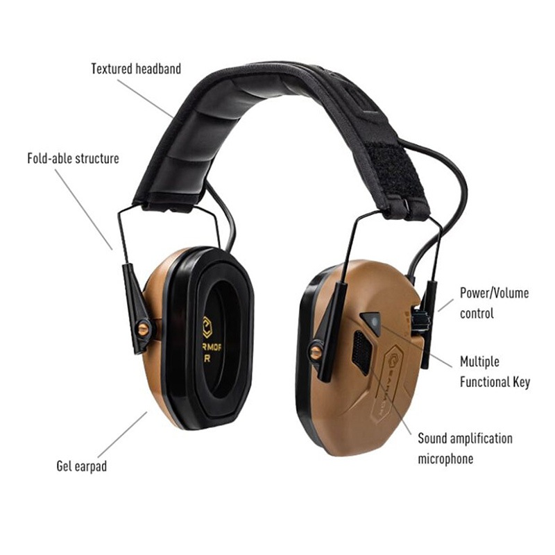 OPSMEN EARMOR M300T Bluetooth タクティカル電子イヤーマフ