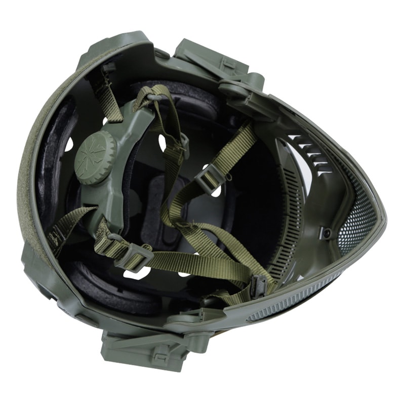 WoSporT パイロットタクティカルヘルメット (スチールメッシュ ver.) L