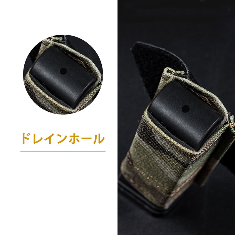 WoSporT esstacタイプ アングルド シングルピストルマガジンポーチ WG