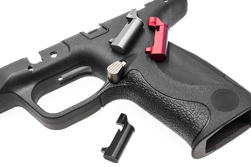 C&C Tac Springer Precisionスタイル エクステンドマグリリース BK