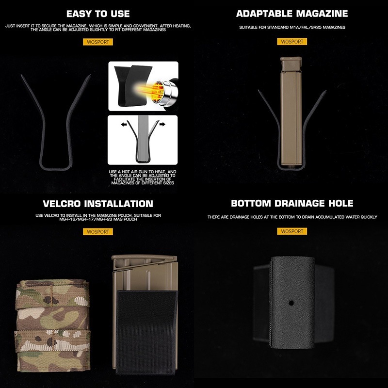 BFセール】WoSporT esstacタイプ カイデックスインサート Mediumサイズ