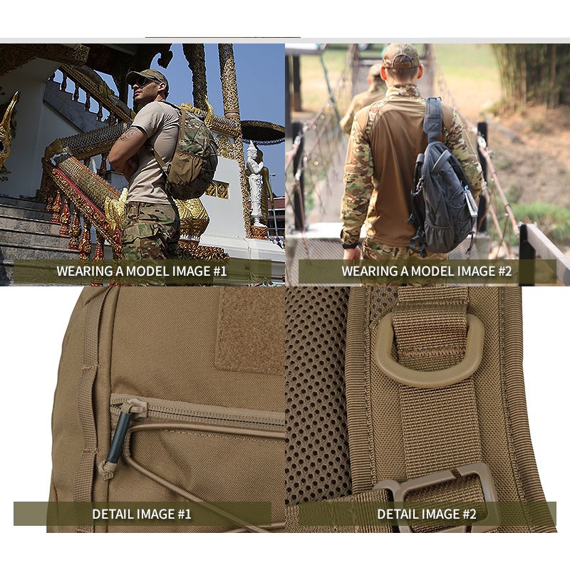 VanceFly Reticulum スリムバックパック Stone Green | サバゲー装備品