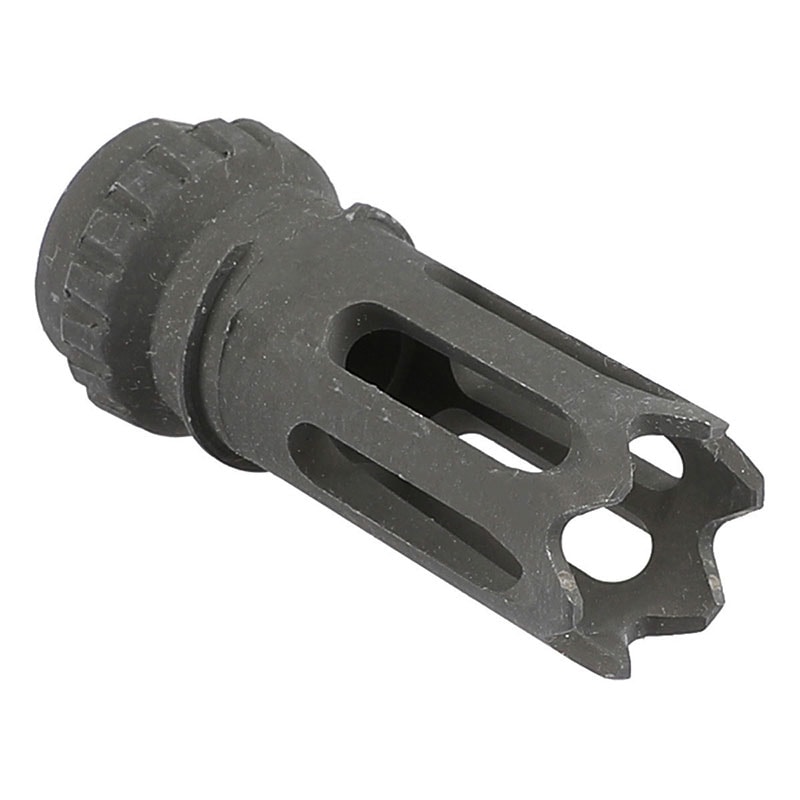 avaranch ネジ式 10k ダイヤモンド0.05ct片耳用 ZC LEOPARD スチール製 フラッシュハイダー (14mm逆ネジ