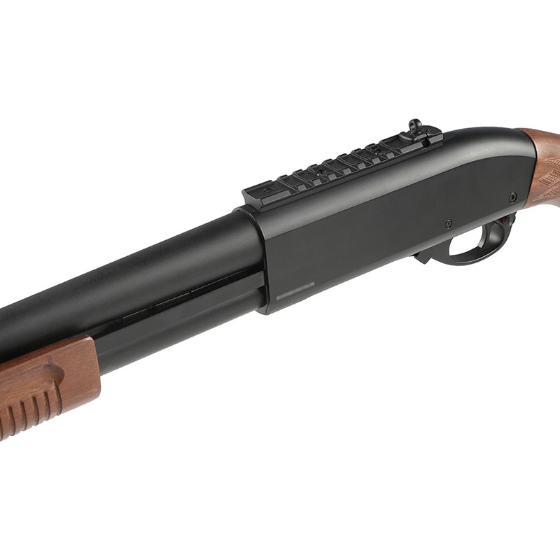 Golden Eagle M870 ガスショットガン Black/RealWood エアガン 18歳