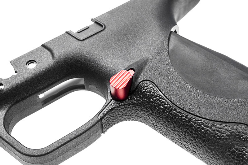 C&C Tac Springer Precisionスタイル エクステンドマグリリース RED