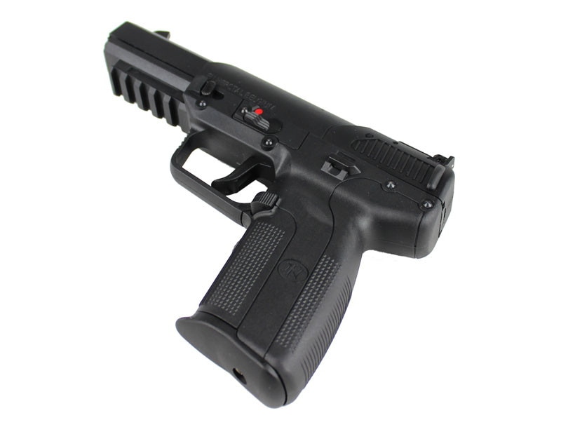 CyberGun FN5-7 Tactical ガスブローバックピストル BK ブラック