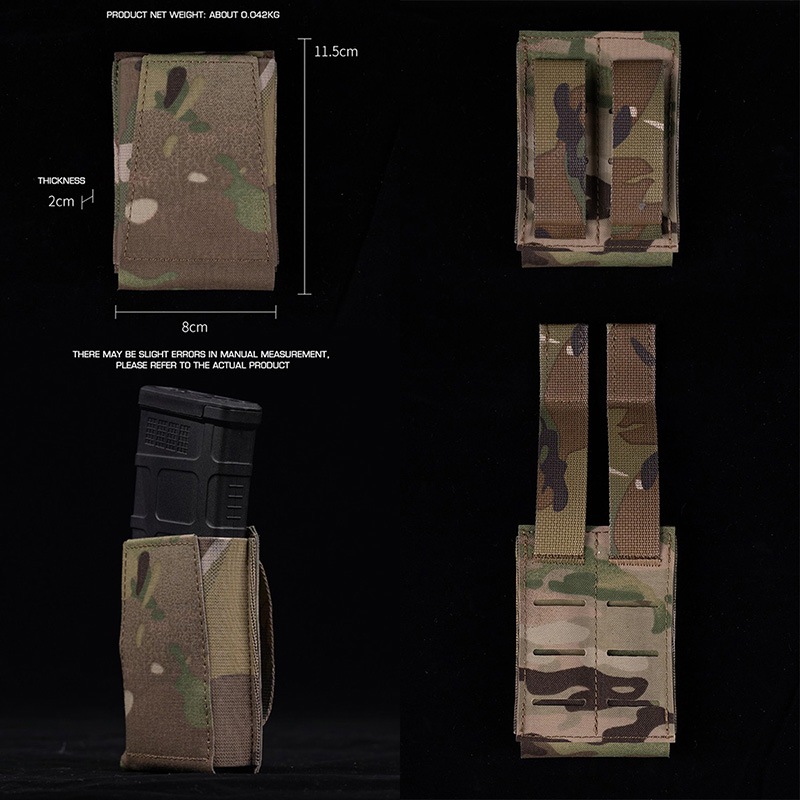 WoSporT GBRSスタイル シングルライフルマガジンポーチ BK | サバゲー