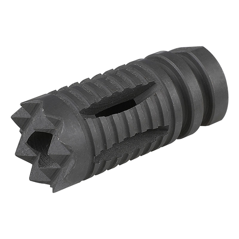 ZC LEOPARD Troy CQBタイプ スチールフラッシュハイダー (14mm逆ネジ