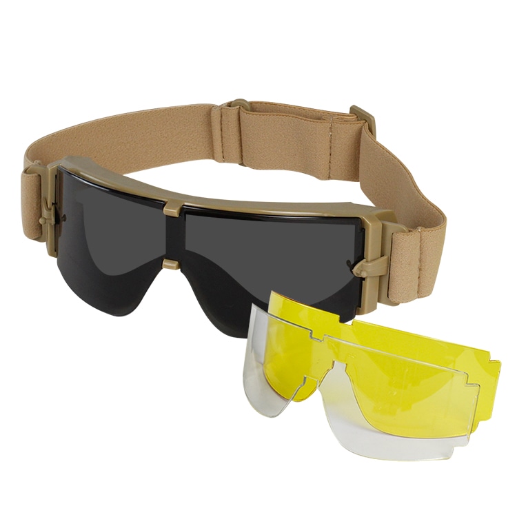 ミリタリーゴーグルセット 極美品】ESS CROSSBOW ミリタリーゴーグル