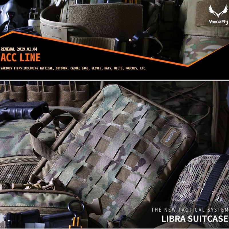 サバゲー小物 VanceFly LIBRA ビジネスバッグ Coyote & Adaptive Green | サバゲー