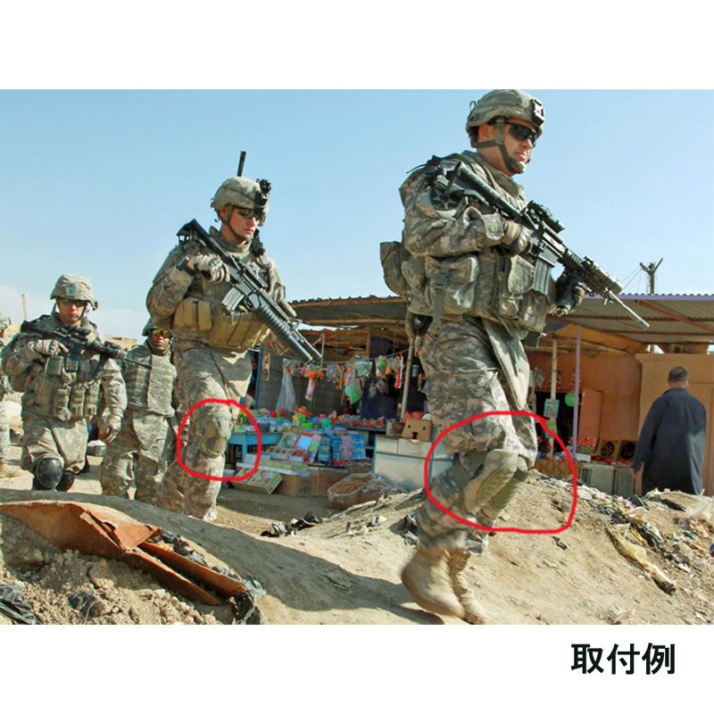 米軍払い下げ品 米軍特殊部隊用エルボワンパットとニーパットセット H.T.G.プライムセール】EMERSON McGuire-Nicholasスタイル