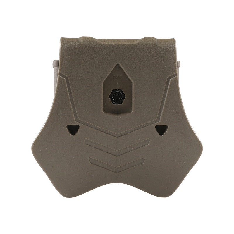 Amomax Glock エアソフトダブルマガジンポーチ FDE (G17/G18/G19