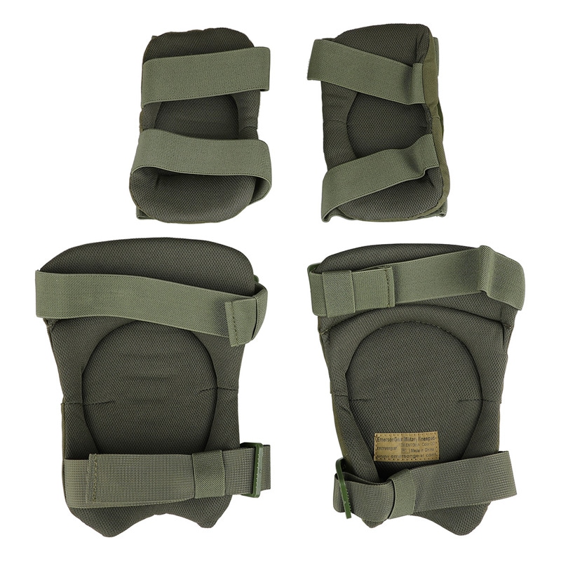 【ほのはな】【新品未使用】レア　米軍　ミリタリーサーマレスト　サバゲー EMERSON McGuire-Nicholasスタイル エルボー/ニーパッドセット OD