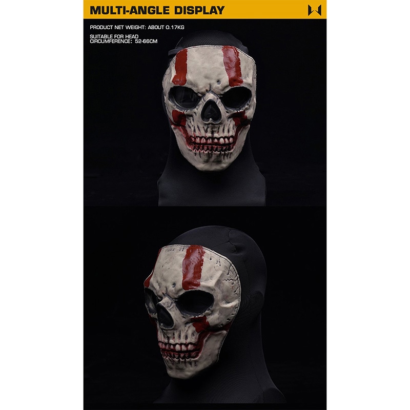 WoSporT ゴーストスカルバラクラバ White | ヘッドウェア,マスク