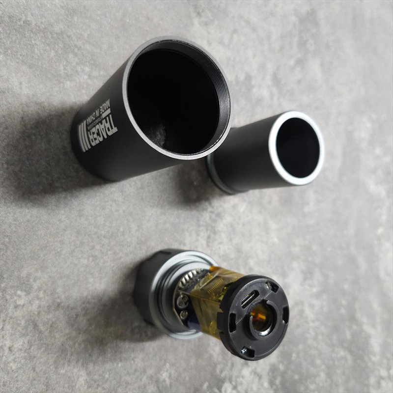 訳あり品】WoSporT サイレンサー型トレーサー (8.8cm/14mm逆ネジ