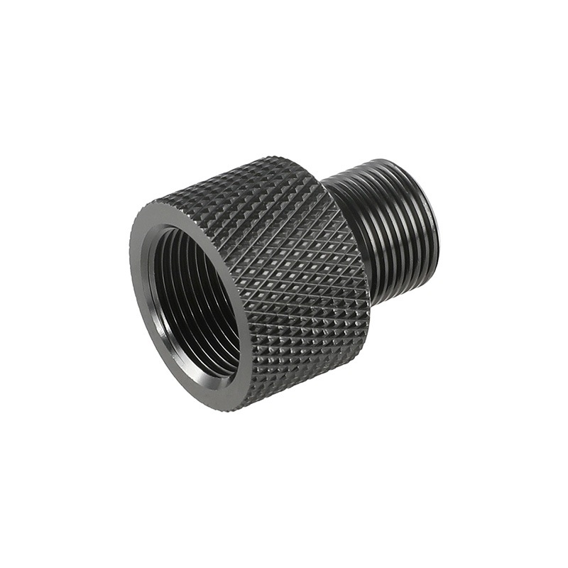 X Power CNCアルミニウム 16mm正ネジ 14mm逆ネジ サイレンサー 変換