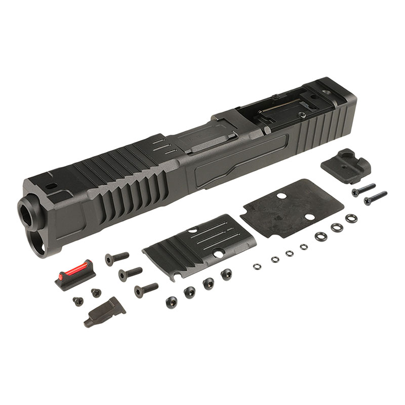 【日本未入荷】レーザーホルスター(検:東京マルイ GHK VFC グロック m9 VFC G19 FI MK2 RMRスライド/ブラックアウターバレルセット