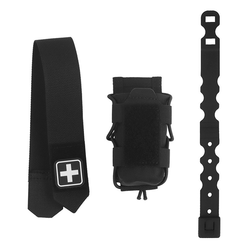 WoSporT HSGIスタイル ターニケット TACO ポーチ 止血帯 Black