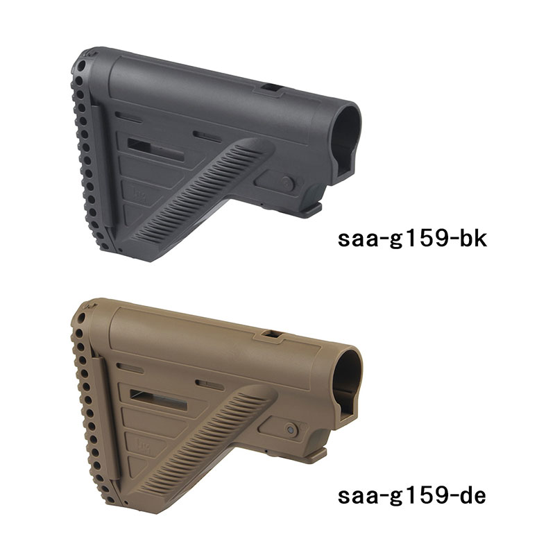SAA HK416A5タイプ テレスコピックストック BK | エアガンパーツ