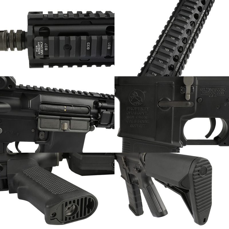 EMG Colt MK18 Mod1 AEG ư 饤ե Black (Colt/Daniel Defense Licensed) 