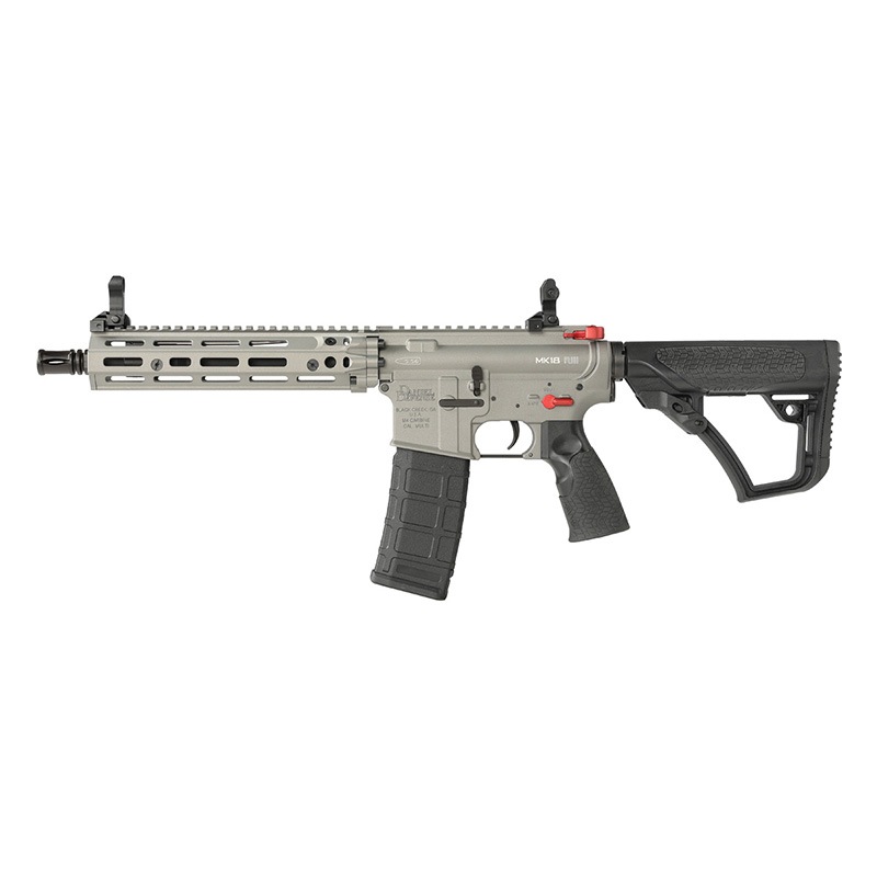 EMG/CYMA Plus CM105ADDS DD4 MK18 RIII SBR SilverGray 10.3inch AEG (Official Licensed/JP Ver./Platinum꡼/EshooterŻҥȥꥬ/180¿ݾ/ư)