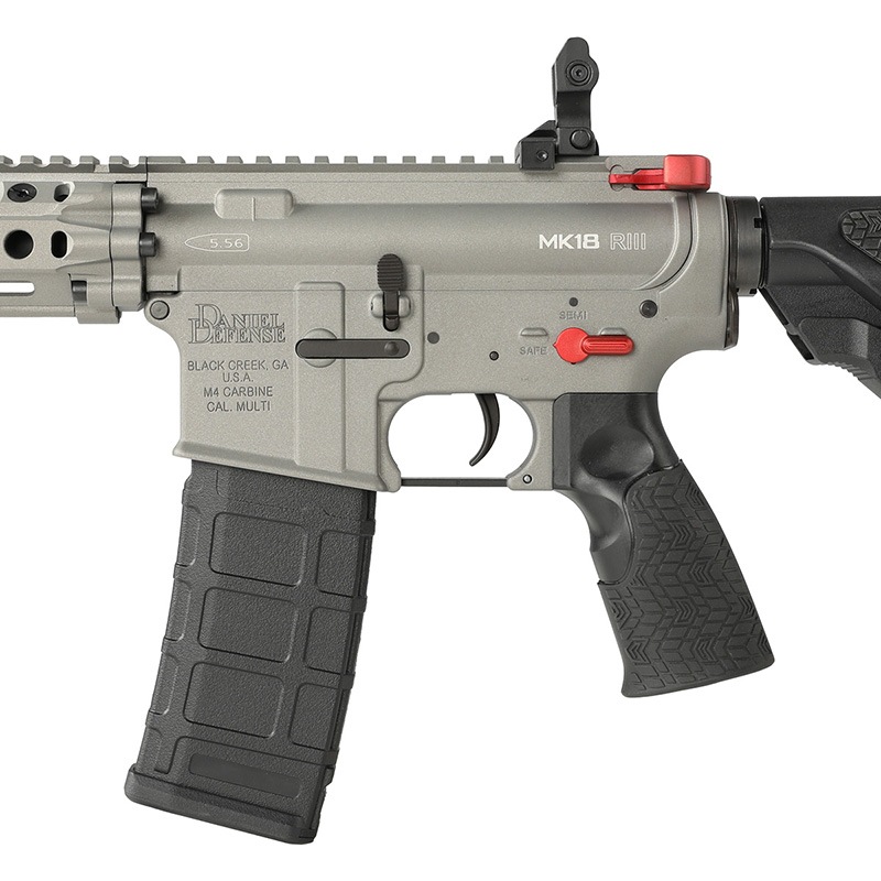 EMG/CYMA Plus CM105ADDS DD4 MK18 RIII SBR SilverGray 10.3inch AEG (Official Licensed/JP Ver./Platinum꡼/EshooterŻҥȥꥬ/180¿ݾ/ư)