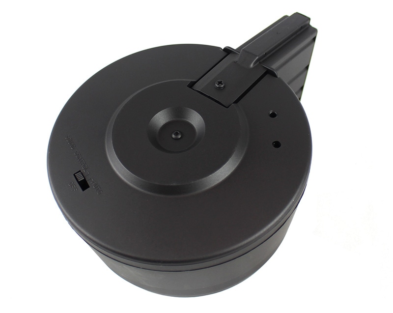 A&K SR25 2500連音感電動ドラムマガジン | エアガンパーツ