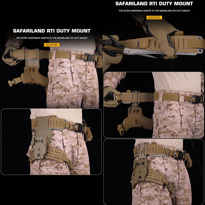 WoSporT SCスタイル UBS(USURPER Belt System) タクティカルベルト MC