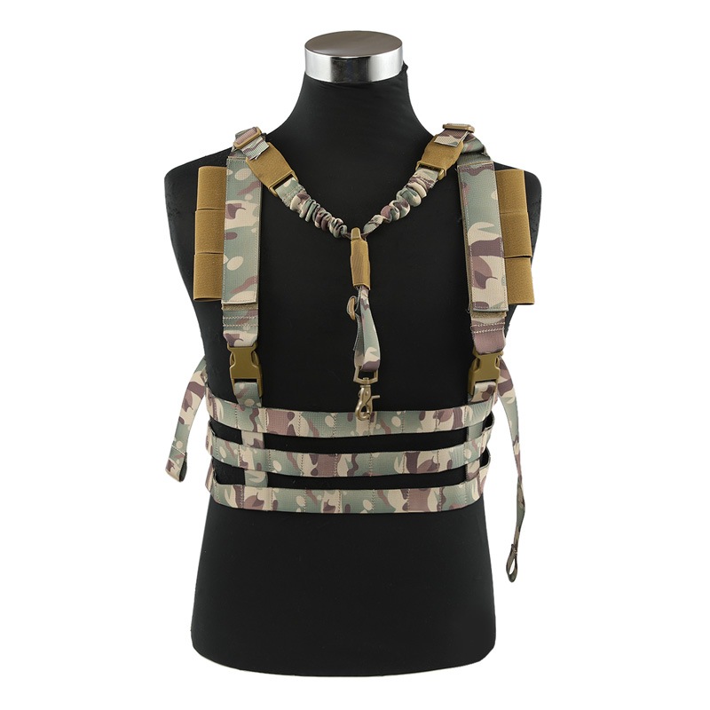 WoSporT FML チェストハンギングタクティカルベスト BK | サバゲー装備