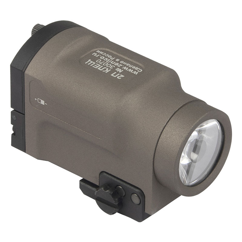 ZENIT Klesch 2P IK スタイル フラッシュライト DE 400lm (レール