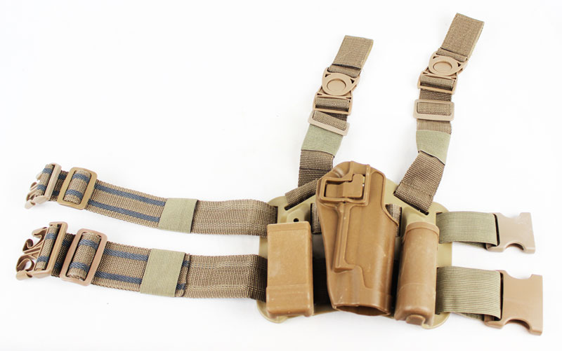 BHタイプ CQCレッグホルスターセット M1911 右用 DE | サバゲー装備品