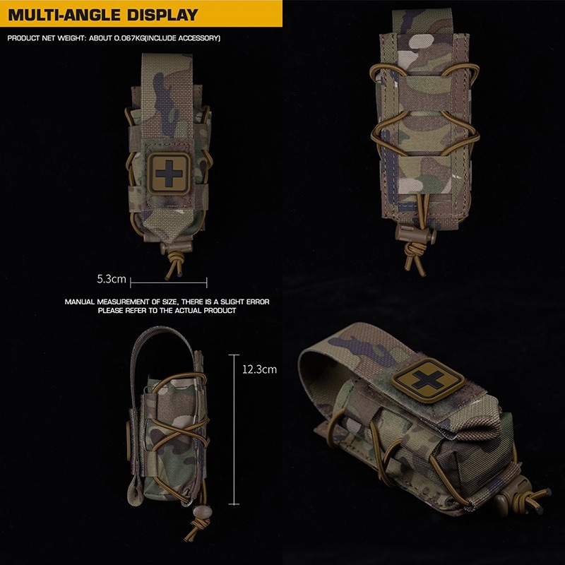 WoSporT HSGIスタイル ターニケット TACO ポーチ 止血帯 MC