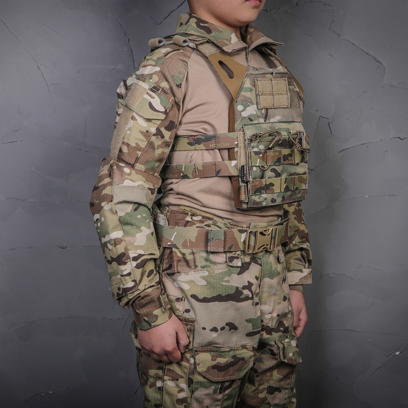 サバゲー　引退品　プレートキャリア サバゲー引退】 マルチカム プレートキャリア セット サバゲー用