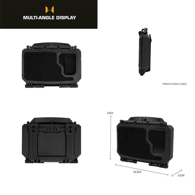 WoSporT DVタイプ 2.0 CG スマートフォン ストレージボックス Black