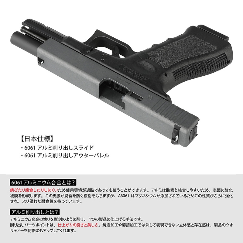 UMAREX/GHK G17/Glock17 グロック17 Gen3 ガスブローバック ハンドガン