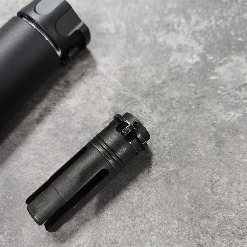 訳あり品】BIGDRAGON SF SOCOM556-MINI2タイプ サプレッサー BK (14mm