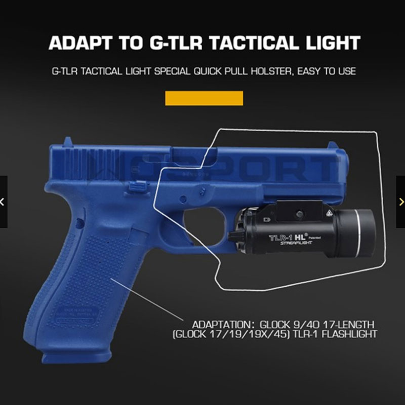 【ほぼ新品】 サバゲー ホルスター など ロシア装備 9点 WoSporT カイデックスホルスター SL TLR-1 (G17/19/19X/45対応) TAN