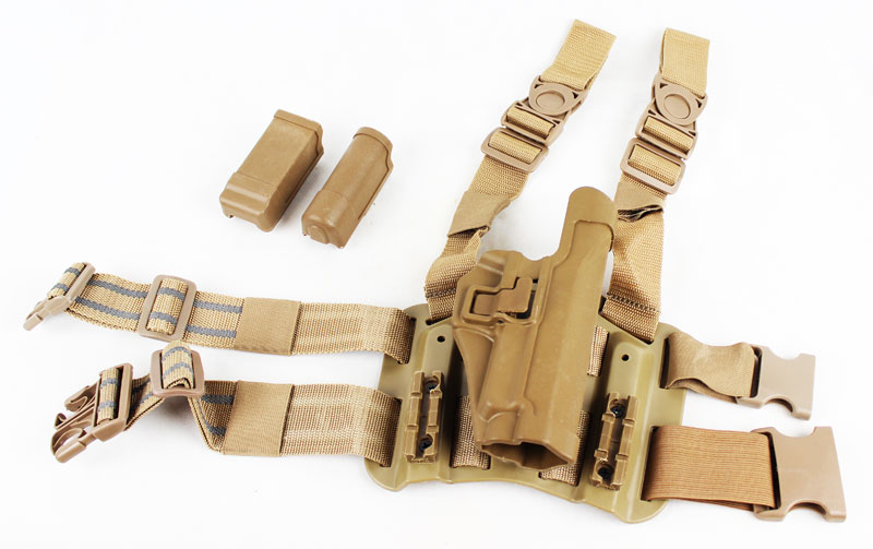 BHタイプ CQCレッグホルスターセット SIGP220/P226 右用 DE | サバゲー