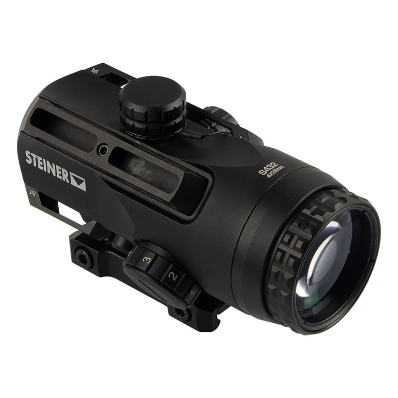 S432 4x32プリズムスコープ(黒) STEINER OPTICS S432タイプ 4x32 スコープ ブラック | エアガン