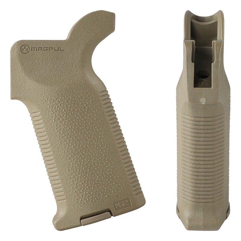 BJ Tac MP MOE K2 Type グリップ FDE (MWS その他各社 GBB M4 対応