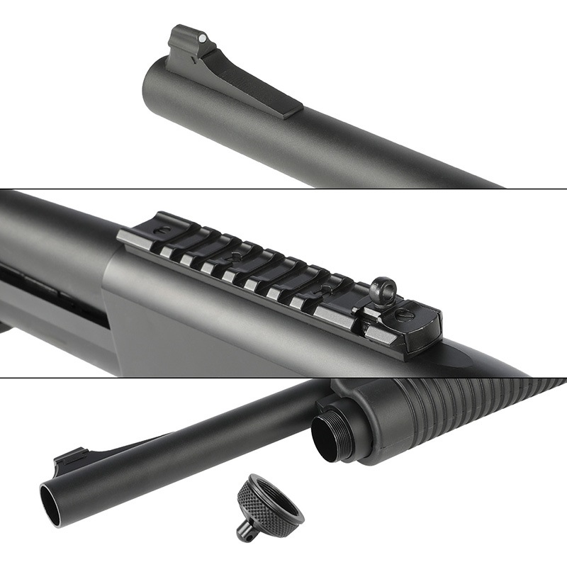 Golden Eagle M870 ガスショットガン Black CO2仕様 | エアガン本体