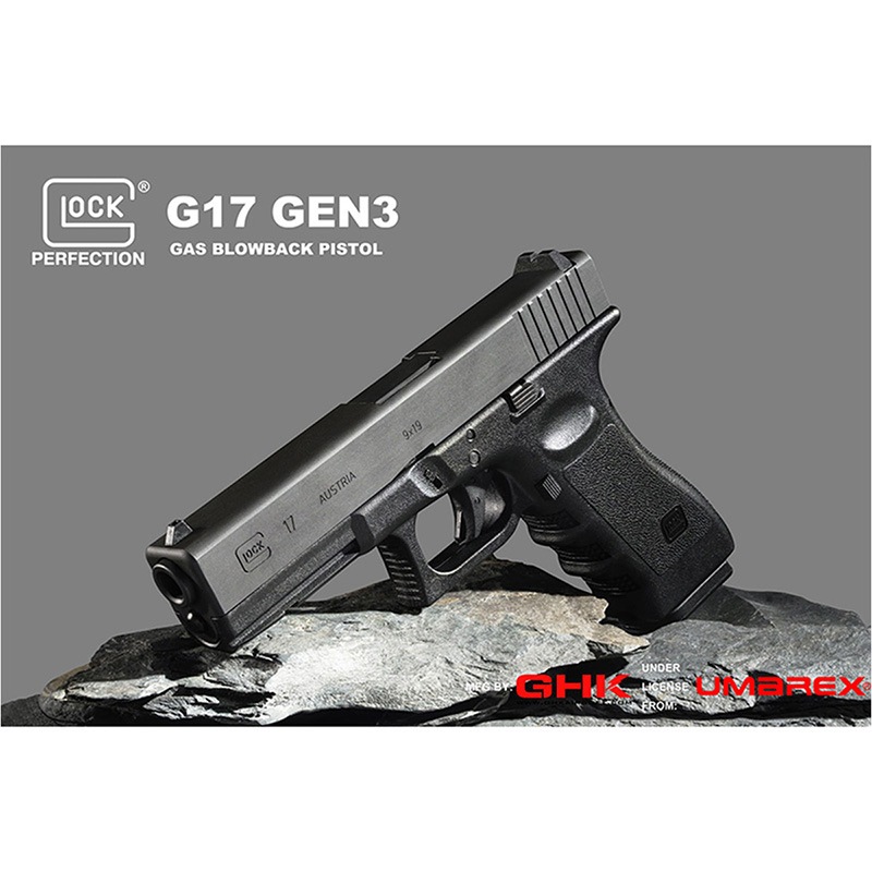 UMAREX/GHK G17/Glock17 グロック17 Gen3 ガスブローバック ハンドガン