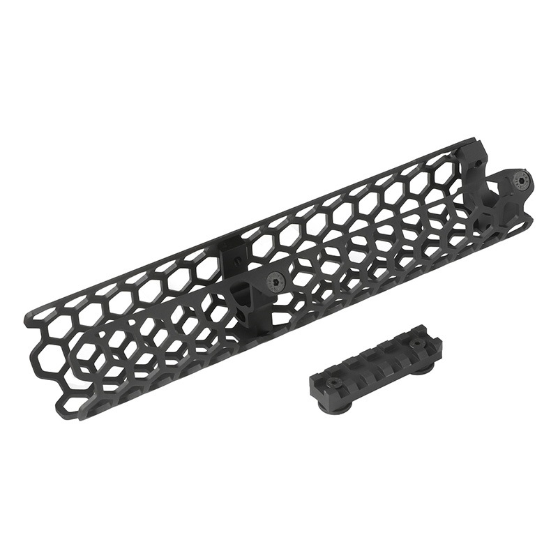 KIZUNA WORKS Hexagon Type ロアハンドガード AK105用 | エアガン